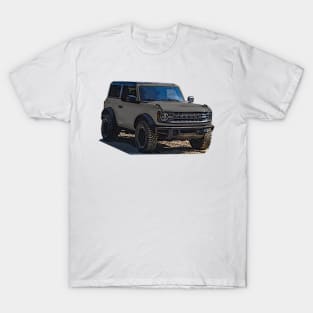 2021 Cactus Grey Ford Bronco 2 Door T-Shirt